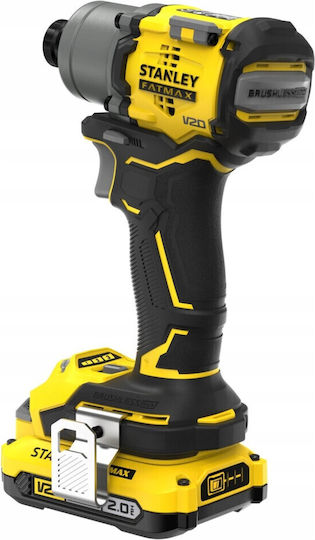 Stanley SFMCF830D2K Brushless Schlagschrauber Akku 18V 2x2Ah mit Aufnahme 1/4"