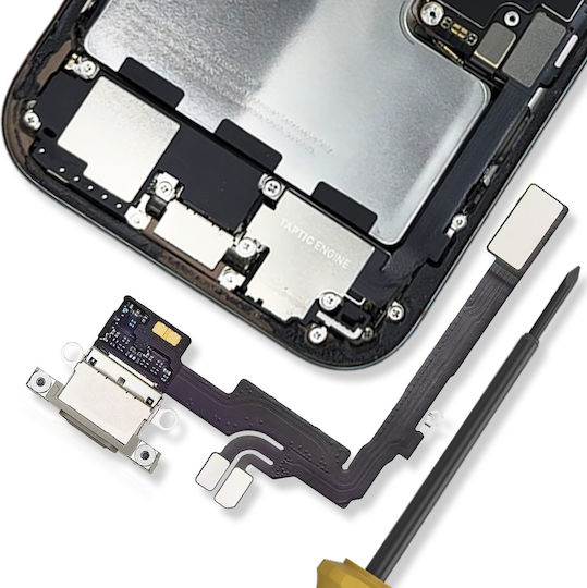 Apple Usb-C Ladeanschluss iPhone 16 Pro Original Graues