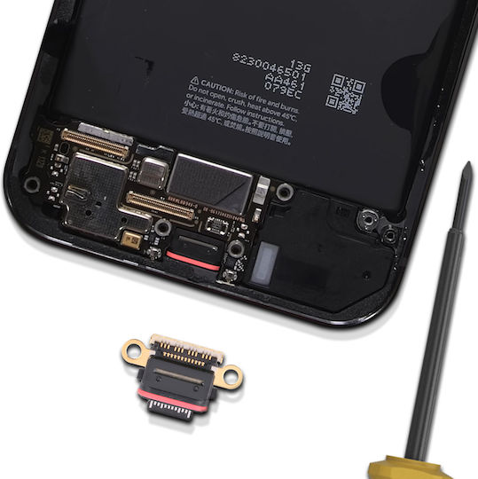 Relife Usb-C Ladeanschluss Google Pixel 9 Schwarzes