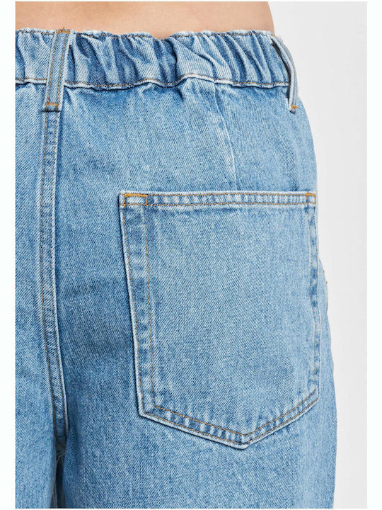 Dama Tesatura Pantaloni albastru deschis