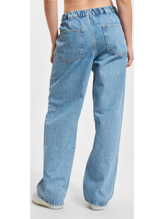 Dama Tesatura Pantaloni albastru deschis