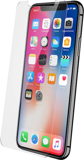 Akashi Pack 2 Films Iphone X Xs Shockproof Tempered Glass Transparent