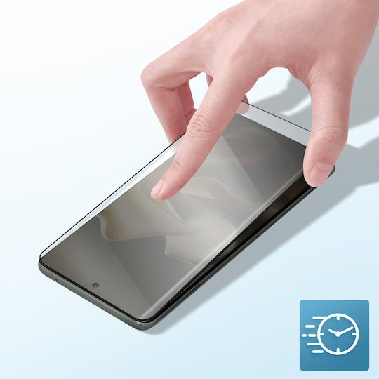 Avizar Tempered Glass Motorola Edge 60 Pro Anti-scratch Curbat Negru