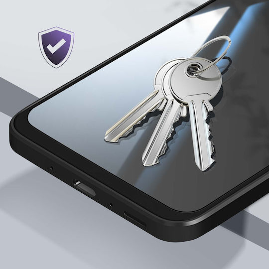 Akashi Tempered Glass Galaxy A26 Duritate 9h Anti-zgârieturi Acoperire Totală Neagră