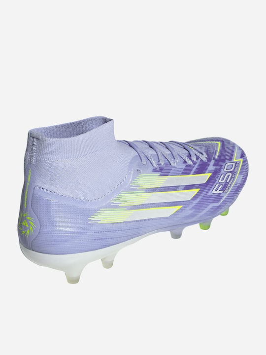 adidas F50 Sparkfusion Pro Футболни Обувки с Бутони Лилави