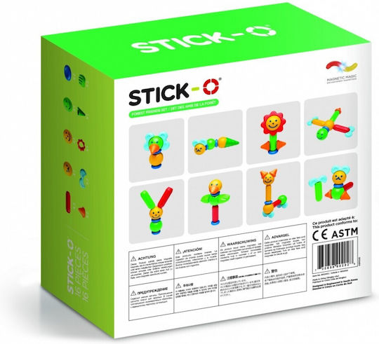 Magformers Μαγνητικό Παιχνίδι Κατασκευών Stick-O Forest Friends Set