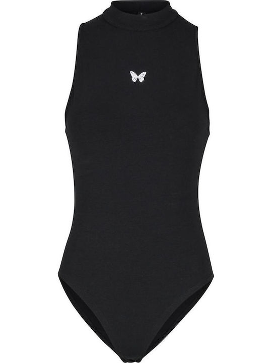 Miss Tee Fly Away Ladies Sleeveless Turtleneck Body Black Yes Q3_2 Mst332-00007