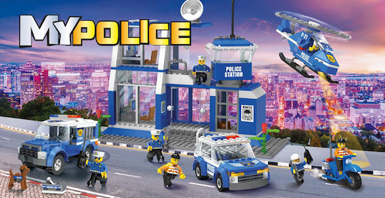 Blocki Building Blocks My Police for 6+ Years 332 Pieces