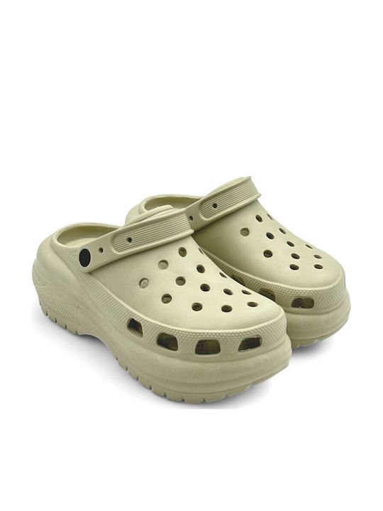 Seven Women's Clogs Beige