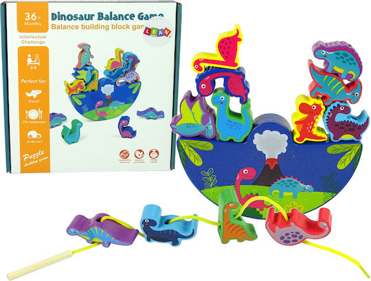 Board Game Balance Dinosaur 3+ Years Old Lean Toys