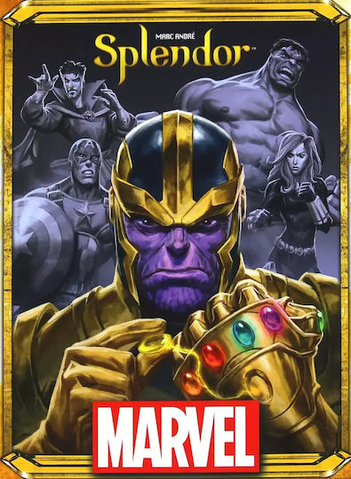 Board Game Splendor Marvel (PL) for 2-4 Players 12+ Years Old (PL) Rebel Games