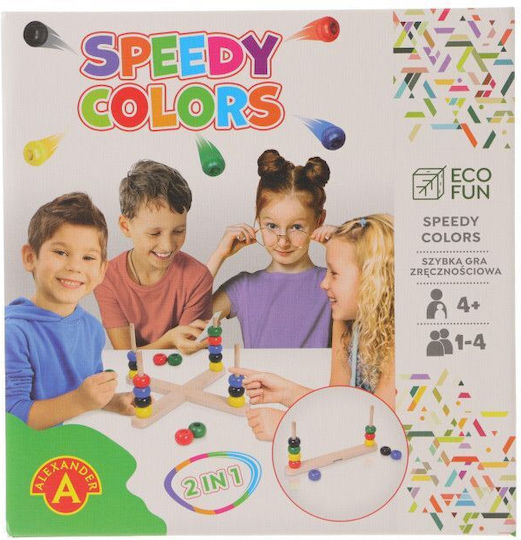 Board Game Chromatic Blissful Velocity for 1-4 Players 4+ Years Old (PL) Alexander Toys