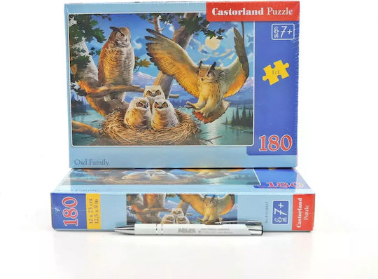 Kinderpuzzle Owl Family 180pcs Castorland