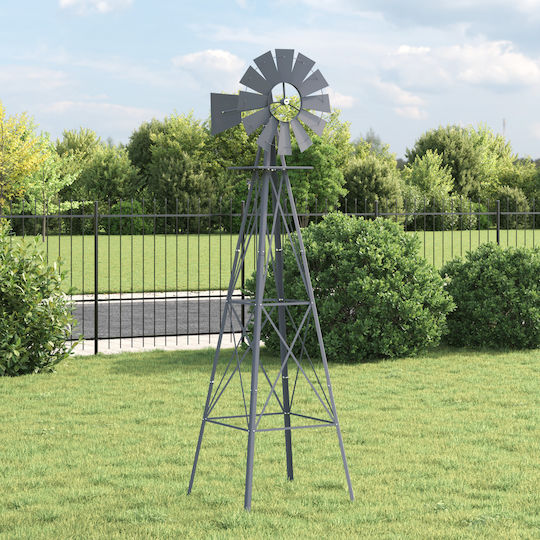 vidaXL Decorative Jar Garden Metal 84cmx68cm 42013609