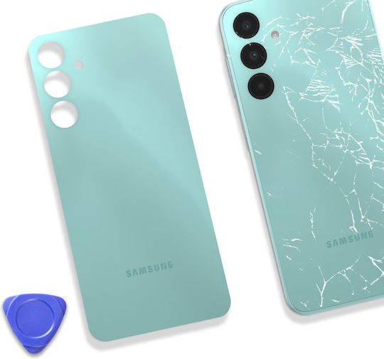 Samsung Central Chassis for Samsung Galaxy A16 Original Service Pack Turquoise