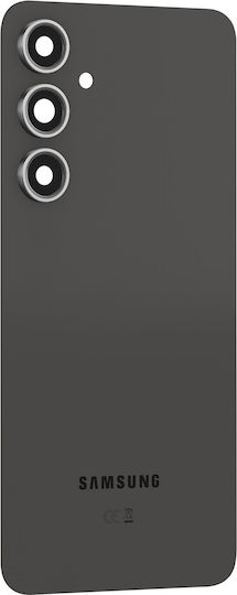 Clappio Ersatzabdeckung Rückglas Samsung Galaxy S24 FE Schwarz