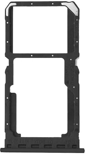 Clappio Sim Card Slot Oppo A79 Nano Sim Slot Black