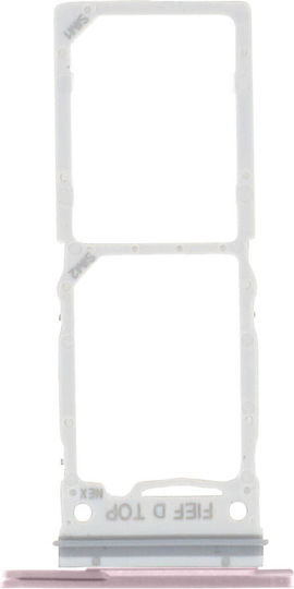 Samsung Sim Card Drawer for Samsung Galaxy Z Fold 65 Dual Nano Sim Original Pink