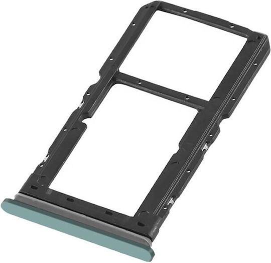 Clappio Кутия За SIM Карти Oppo A79 Nano SIM Слот Зелен