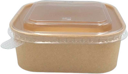 Kraft Сет 50 Хартиени Кутии Салата Крафт