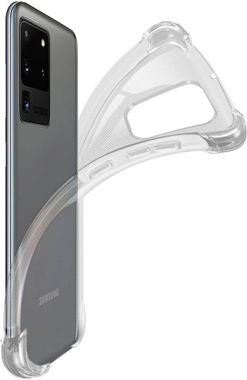 Protective Cover Galaxy S20 Ultra Flexible Shockproof Cover Corners Akashi Clear
