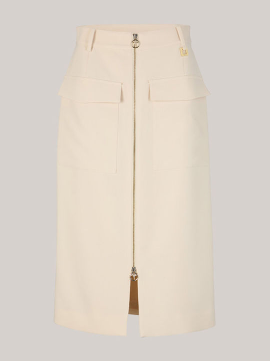 Midi Skirt Beige