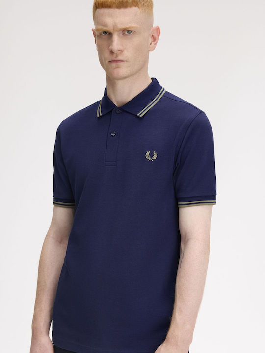 T-Shirt Blue/olive Mint