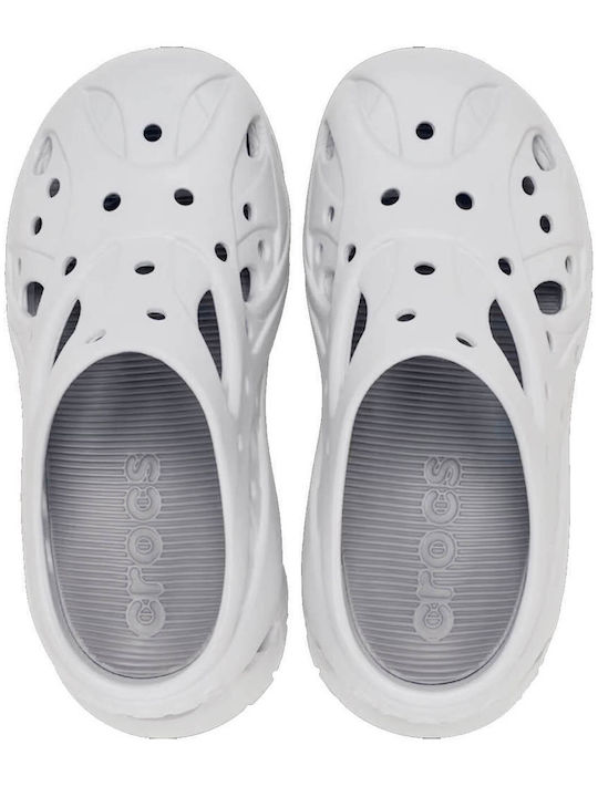 Crocs Caged Γυναικεία Σαμπό Ασημί