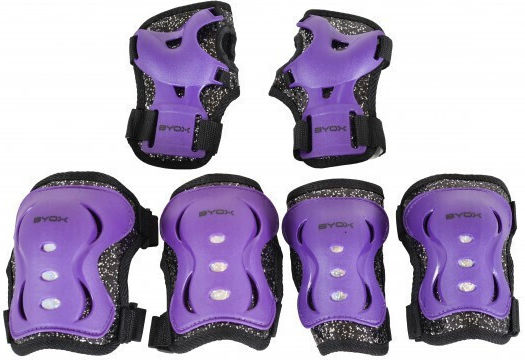Byox Kids Knee Pad Purple