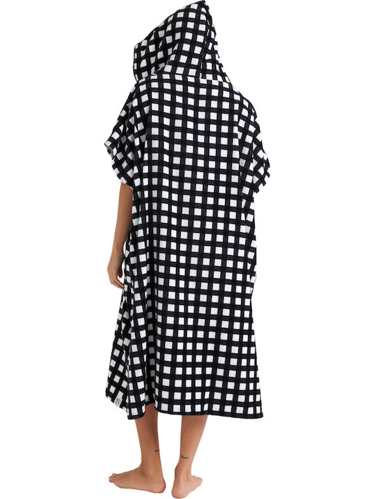 Roxy Gentle Offshore Beach Poncho Gray
