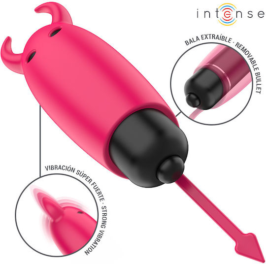 Ohmama Vibrator Bullet Xmas Edition 9.3cm Hot Pink