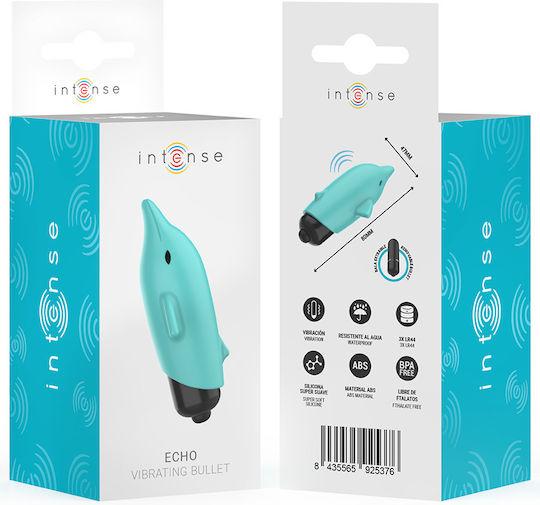Dream Love Ohmama Pocket Dolphin Mini Δονητής Bullet Xmas Edition 8cm Τιρκουάζ