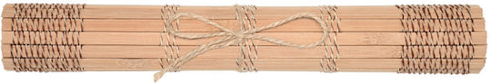 Estia Bamboo Essentials Сервизи за маса Бамбук Кафяв 45x30см 1бр