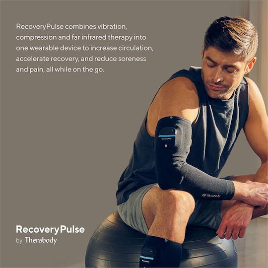 Therabody RecoveryPulse Συσκευή Μασάζ για την Πλάτη & το Σώμα με Δόνηση και Υπέρυθρες