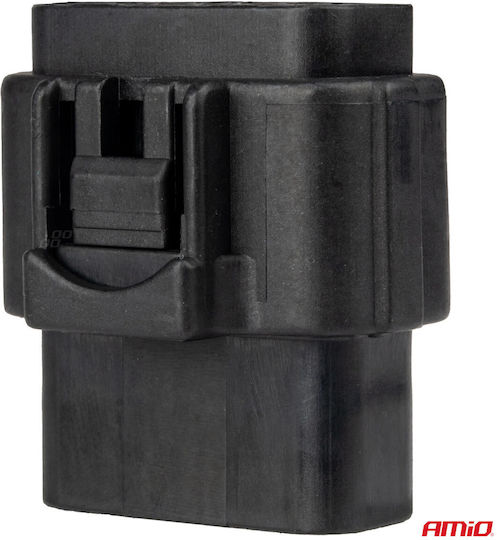 Connector Socket 12 Pin Φ2.2mm Waterproof Amio 1 Pc Amio 04352/am