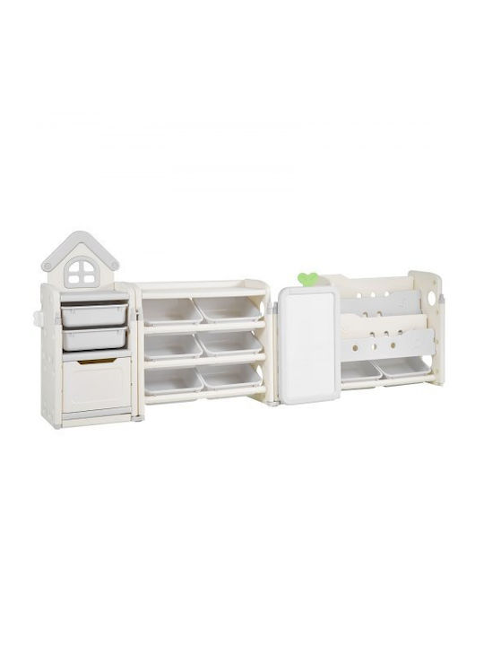 Kids Plastic Cabinet Beige
