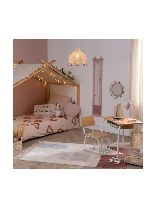 Kids Rug Cotton Bej 100x150cm
