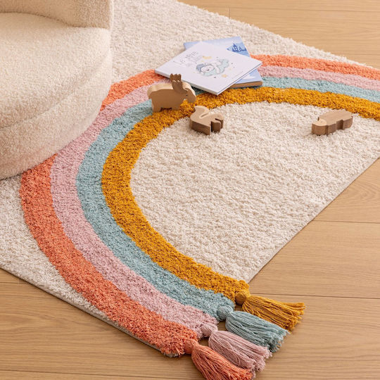 Atmosphera Kids Rug Ecru 100x150cm