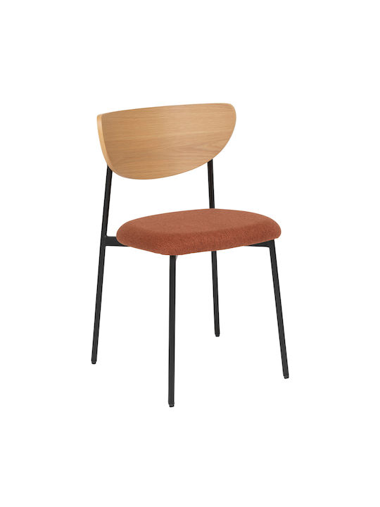 A-s Jaisa Dining Room Metallic Chair Amber 50x50x81cm