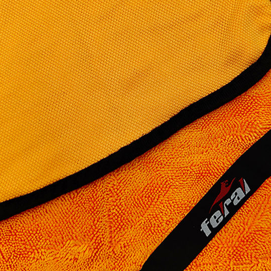 Auto Gs Cloth Microfiber Cleaning for Body Car 600gsm Orange 60x40cm