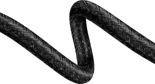Swissten 2-in-1 Audio Lightning Charging Splitter Braided Nylon Anti-knot Black