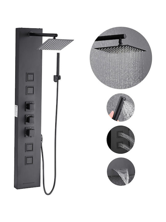 Vevor Hydro Massage Column 124cm Black