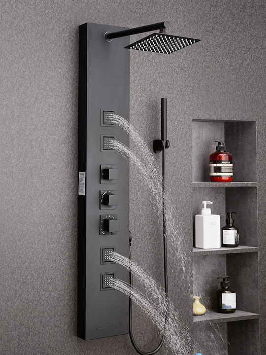 Vevor Hydro Massage Column 124cm Black
