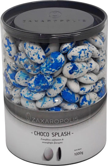 Zaxaropolis Бадеми Choco Splash във Форма Класически с Вкус Шоколад Син 1000гр
