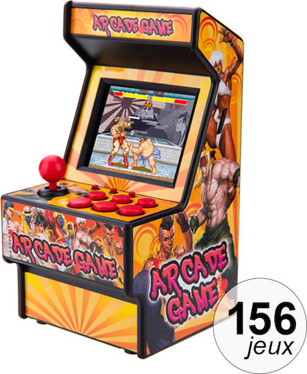 Techkidz 156-game Retro Look Mini Arcade Terminal Model 4 Yellow