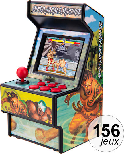 Techkidz 156-Spiele Retro-Look Mini Arcade Terminal Modell 2 Mehrfarbig