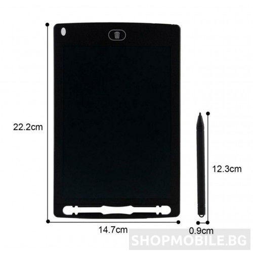 Drawing Schreibtablett 8,5 Zoll Bildschirm Schwarz
