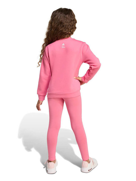 Kids' Set with Leggings Winter 2pcs Pink Disney Minnie Mouse