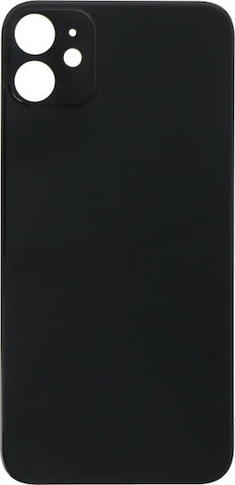 Apple Iphone 11 Battery Door Adhesive Large Hole Version Black Logo Oem