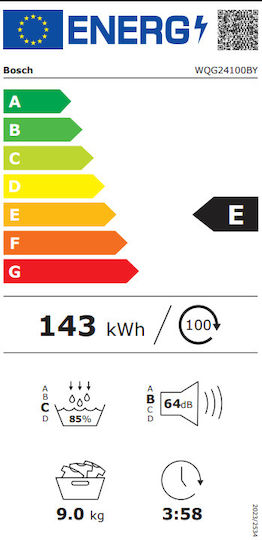 Bosch Serie 6 Στεγνωτήριο 9kg με Αντλία Θερμότητας